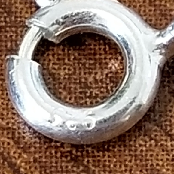 carneilan jasper lapis sterling pendant - Picture 7 of 8